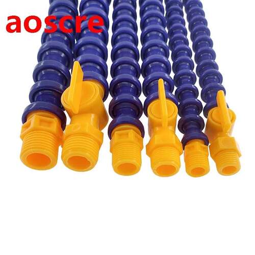 6pcs 00 400 500 600mm Plastic Round Nozzle Adjustable Oil C
