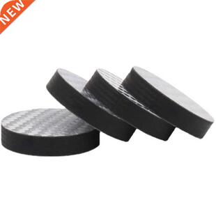25x5mm Hifi Audio Isolation Spike Base Pad Carbon Fiber Spea