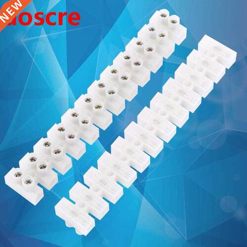 Hot 10pcs Screw Terminal Electric Connector Copper/PE 360V 1