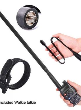 Foldable Antenna Walkie Talkie Extend SMA Female VHF UHF Rad