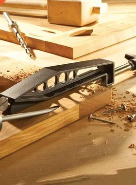 1pc Woodworking Pocket Hole Joints Fixed Clamp Slant Hole Pu