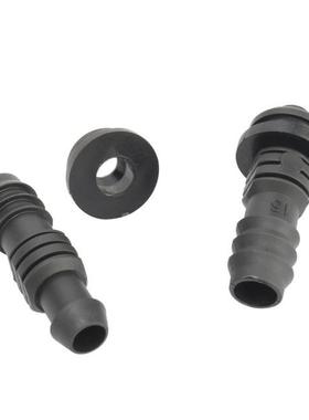50 Pcs 12mm to 16 mm Barbed Connector with Rubber Seal Rings
