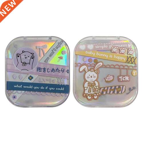 Contact Lens Box with Mirror Tweezers Remover Tool for Outdo