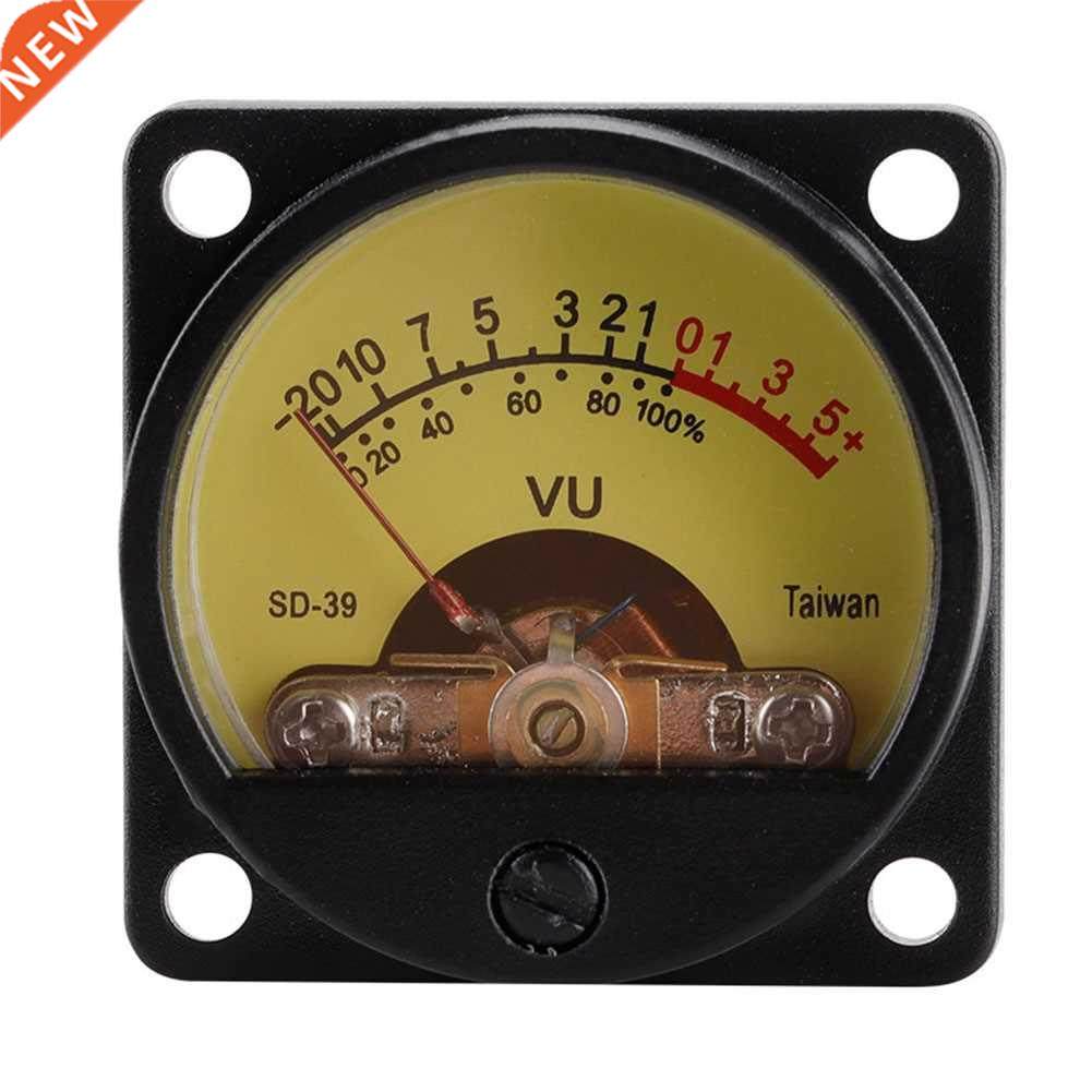 Analog Panel 35mm VU DB Meter Power Amplifier Music Spectrum