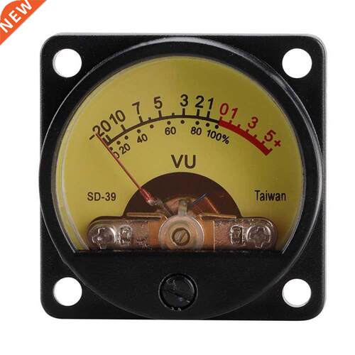 Analog Panel 35mm VU DB Meter Power Amplifier Music Spectrum
