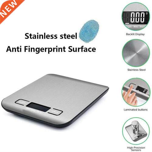 Digital Kitchen Scale 10kg/5000g 1g Multifunction Electronic