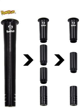 HONEYPUFF Aluminum Metal Downstem 14MM To 19MM Suit Differe