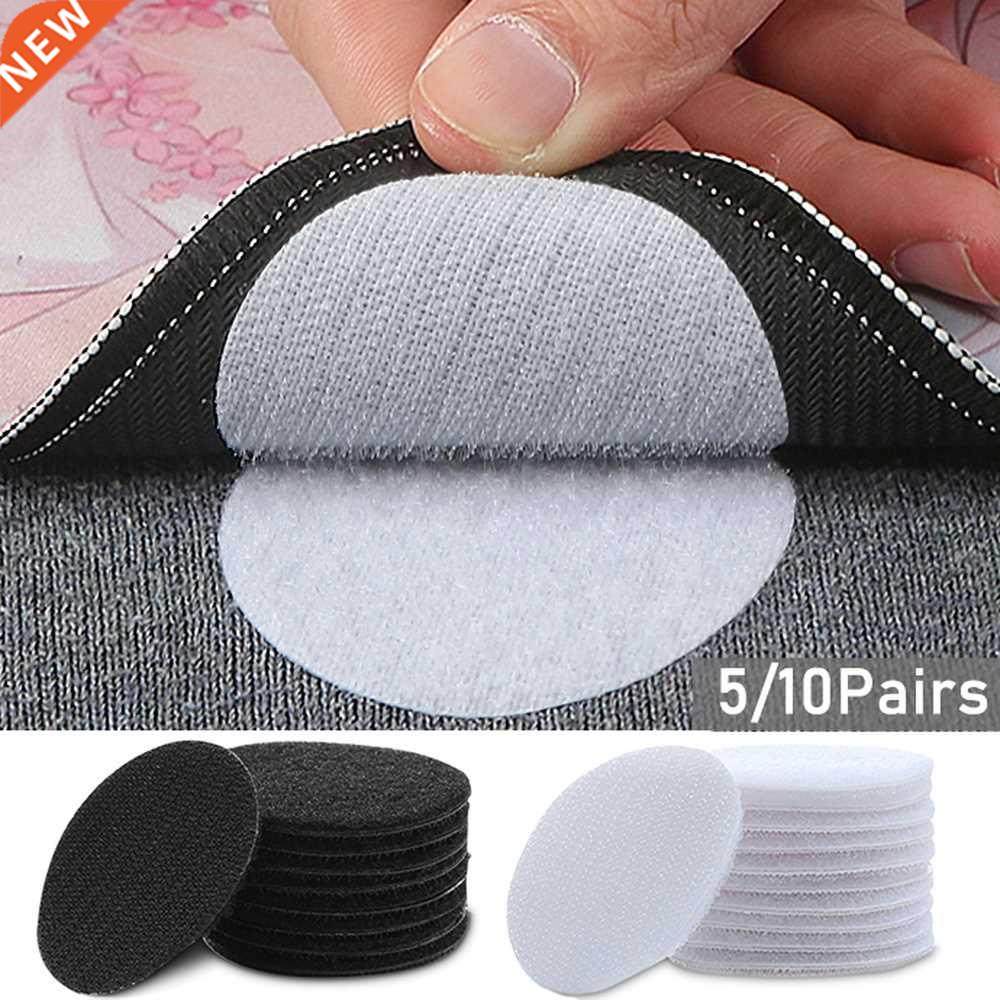 5/10 pairs strong self hesive fastener dots stickers hes