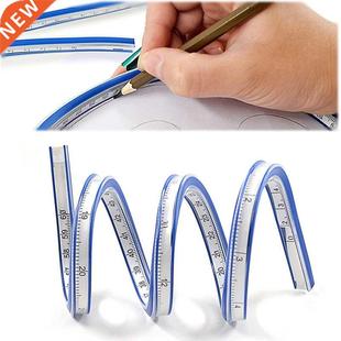 60cm/24n Flexble Curve Ruler Multfunctonal Drawng Rule
