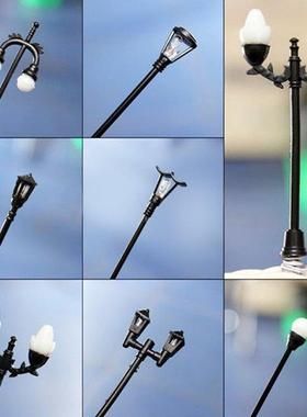 NEW Retro Street Lamp Streetlight Miniature Garden Ornament
