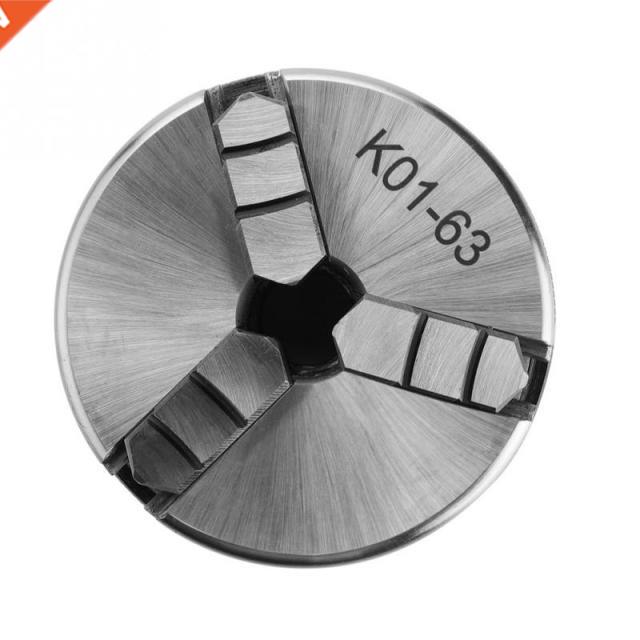 3-Jaw Lathe Chuck K01-63/M14 Self-Centering Chuck With 2pcs