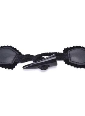 NEW 1Pair Ox Horn Toggle Sewing Button 适用于 Coat Jacket Bl