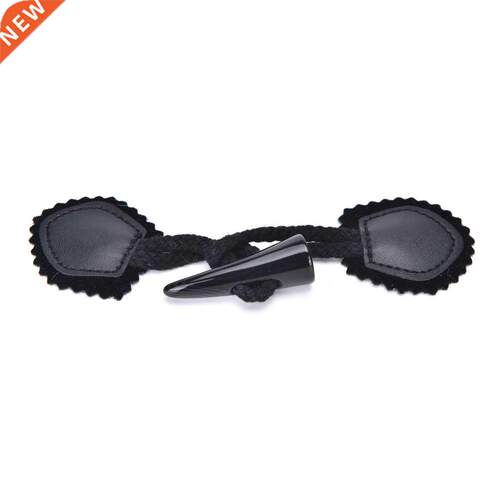 NEW 1Pair Ox Horn Toggle Sewing Button 适用于 Coat Jacket Bl