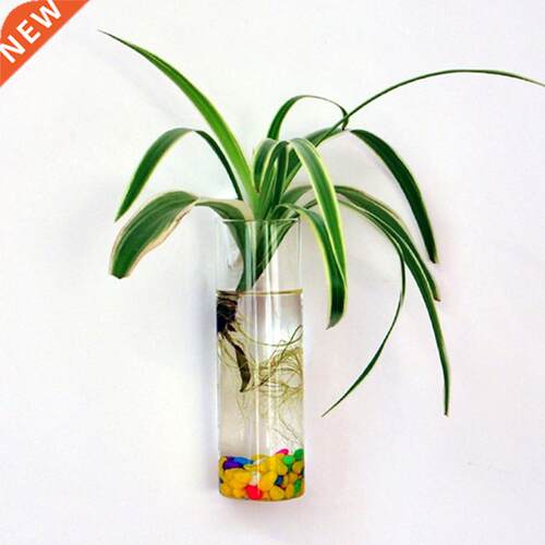2018 Wall Hanging Glass Flower Planter Vase Plant Pot Terrar
