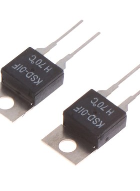 2Pcs/lot Normally Open Thermal Switch Temperature Sensor The