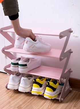 The New Multi-layer Shoe Rack Stainless Steel Easy To Assemb
