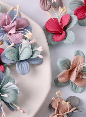 10/20Pcs 4cm rtificil Flowers Silk Fke Flower Hed For DI