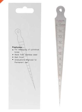 1-15mm Taper Gauge Feeler Gap Hole Metric Inch Tool-M15