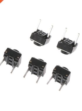 100PCS Tactile Push Button Switch 6x6x5mm 6*6*5mm 2p Micro S