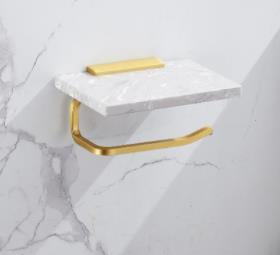 Marble Paper Towel Rack Toilet Paper Holder Wall Hanging Pap