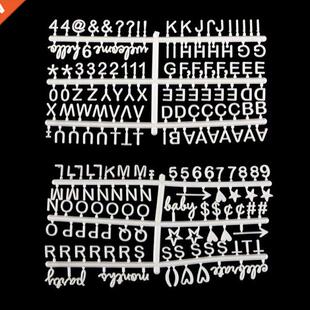 Characters Used Clips Cha Board Photo Letter Felt For