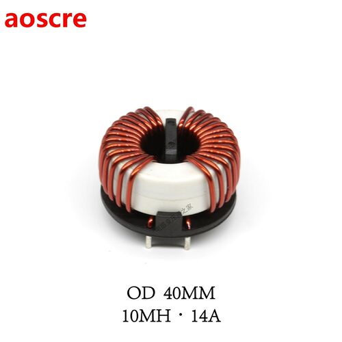 Common mode of nanocrystalline amorphous ring inductance 10m