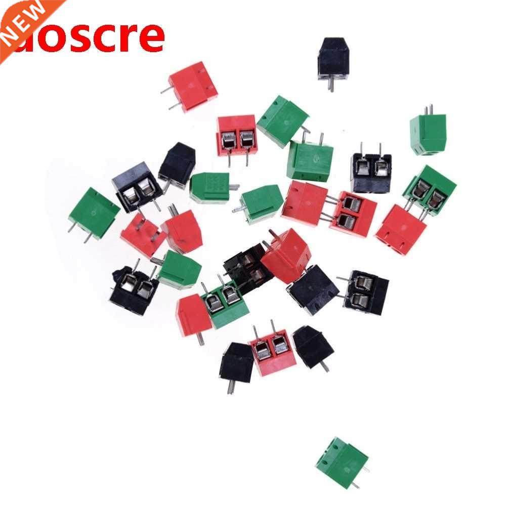 30X Pitch 5.0mm KF301-2P Straight Pin PCB 2 Pins Screw Termi