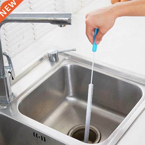 71cm Extended Sewer Cleaning Brush Pipe Dredging Tools Bathr