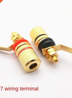 307mm Gold Plted Wiring Terminl Sound Box Binding Post Wir