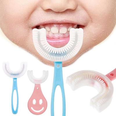 Baby Toothbrush Children 60 Degree U-shaped Child Toothbrus