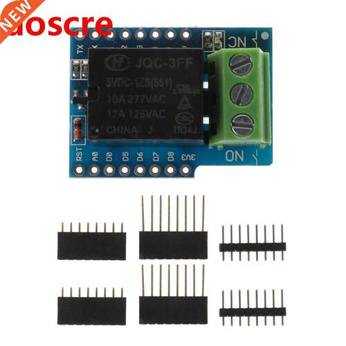 Relay Relais Shield For WeMos D1 Mini Wifi ch340 IoT Lua Ard