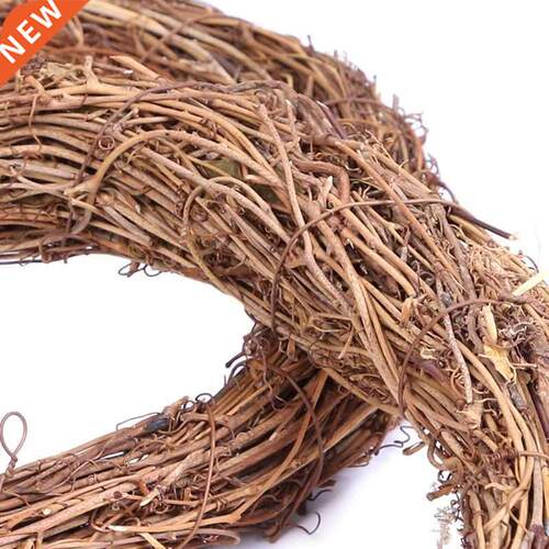 Easter Wooden Moon Shape Garland  Handmade Decorative Nak