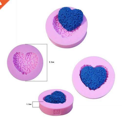 Wedding Love Heart Shape Silicone Mold Cake Decoration tools