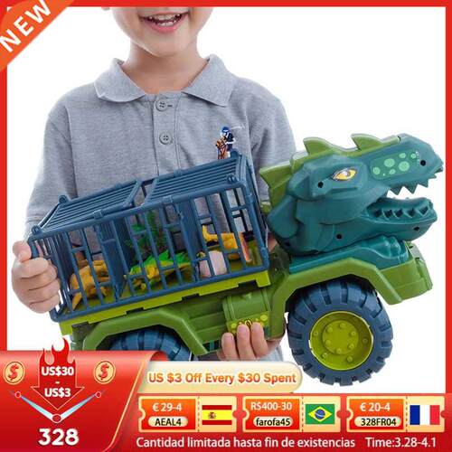 Children's Dinosaur Toy Car Large Engineering Vehicl