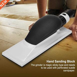 Black Sanding Block Hand Dust Extraction Sanding Grinding Sp
