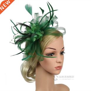 Fascinator Cocktail Party Wedding Sinamay Hat Churc