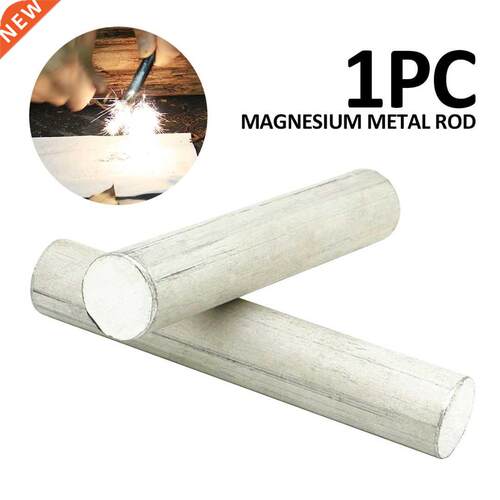 New 1pc 18mm*100mm High Purity 99.99% Mg Magnesium Metal Rod