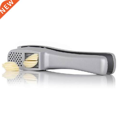 2 In 1 Garlic Press & Slicer Multi-function Manual Garli
