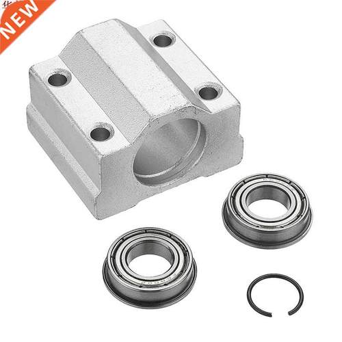 10mm Slide Bushing Block With 2 Bearings for No Power Spindl