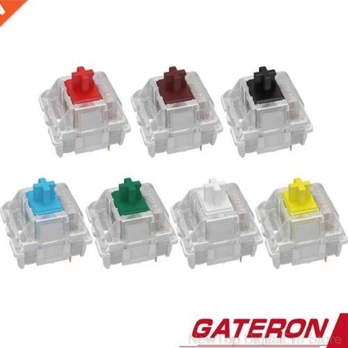 10pcs MX GK61 Gateron 3Pin Switches SMD LED Gateron Switch f