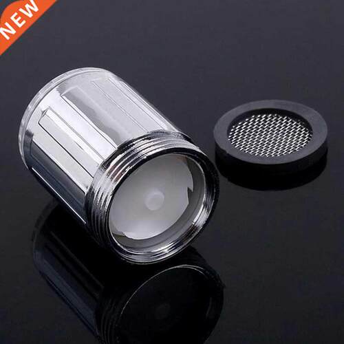 LED Water Faucet Tap Shower Head Led 7 Color Glow Sensor Ada