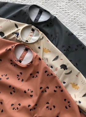 Baby Bibs Waterproof Infant Eating Bib with Pocket Children