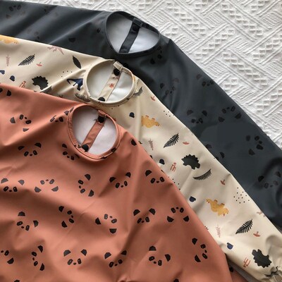 Baby Bibs Waterproof Infant Eating Bib with Pocket Children