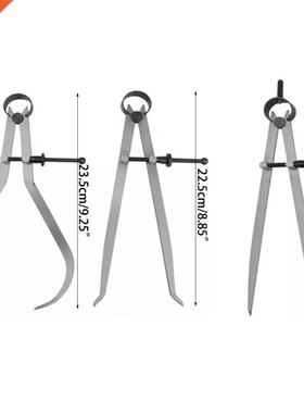 Spring Inside Outside Divider Cliper Set Mesures 8 inch M