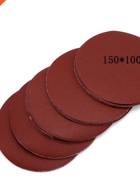 10pcs 6 nch 150mm Grt 40-2000 Sandng Paper Dscs Hook Loo