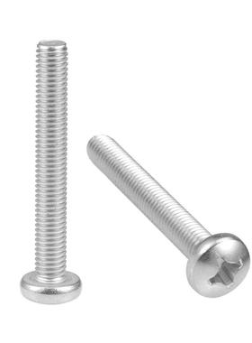 Machine Screws Cross Pan Head Screw 304 Stainless Steel M8x6