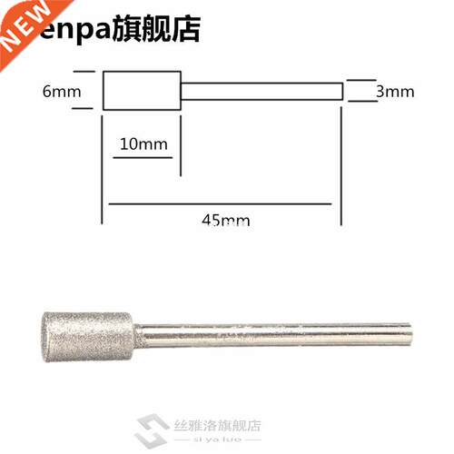 5 Pc 7/32 Diamond Chainsaw Sharpener Burr Stone File 1453 Cr