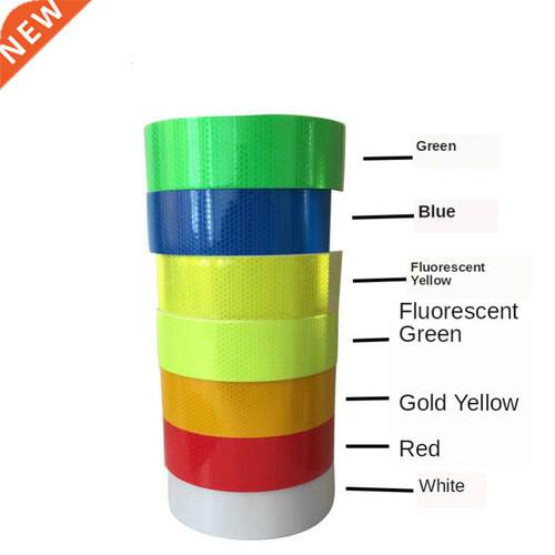 45m Reflective Lattice Luminous Paper Body Sticker Logo Warn