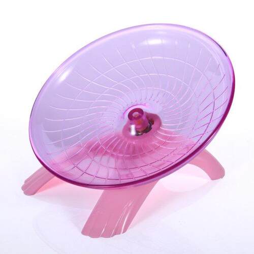 1PC Pet Hamster Flying Saucer Exercise Squirrel Wheel Hamste