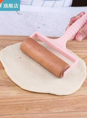 1pc Portable Rolling Pin Wooden  Dough Roller Pas
